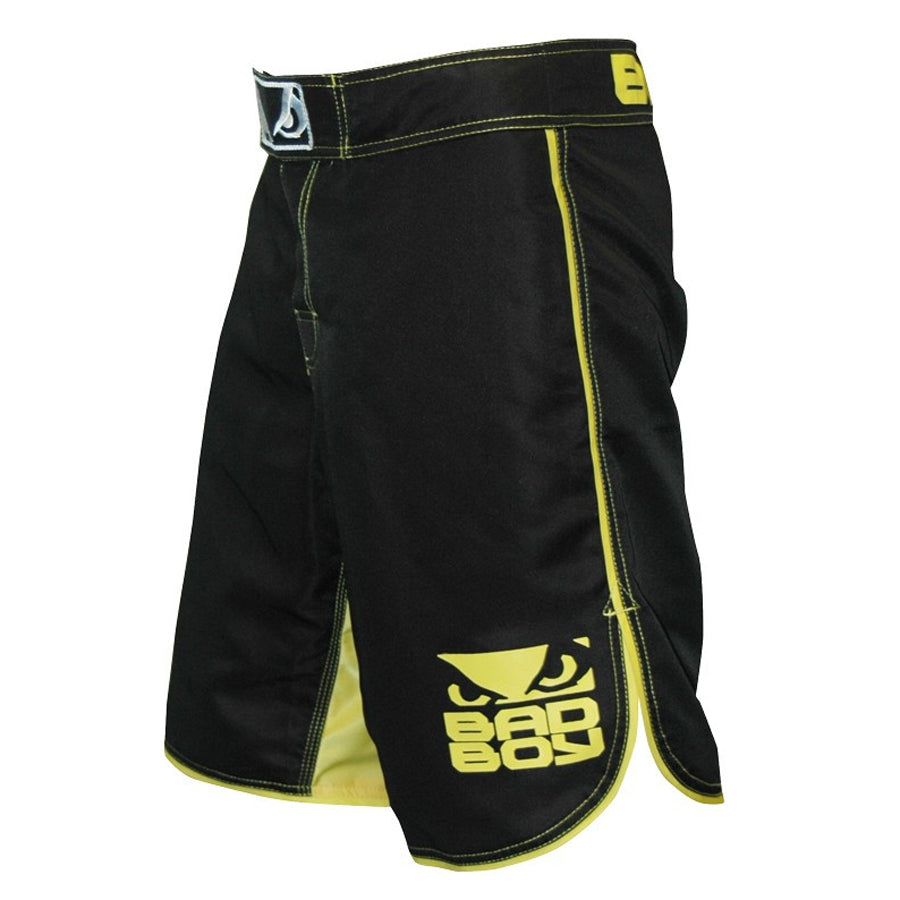 Bad Boy Black/Yellow - MMA shorts