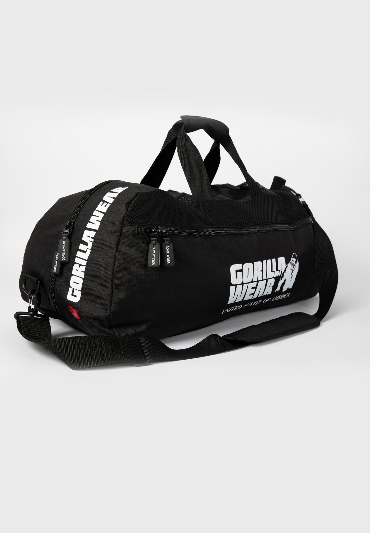 Gorilla Wear Norris Hybrid Gym Bag - Musta