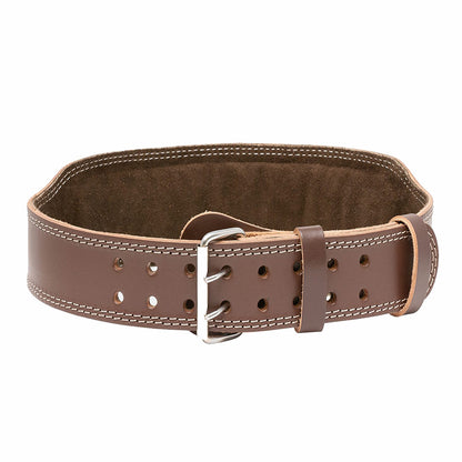 NORDIC DUKE PAINONNOSTOVYÖ
Nordic Duke® painonnostovyö on paksua, öljyttyä aitoa nahkaa! Haljasnahkavuoraus, air-cushion pehmuste, kaksoistikatut saumat, tukeva terässolki.
Tämä tarkoin suunniteltu vyö tarjoaa vankkaa tukea ja vakautta raskaisiin nostoihin, oli tavoitteesi sitten tempaus, työntö tai maastaveto. Duken painonnostovyö on kuvattu edestä.