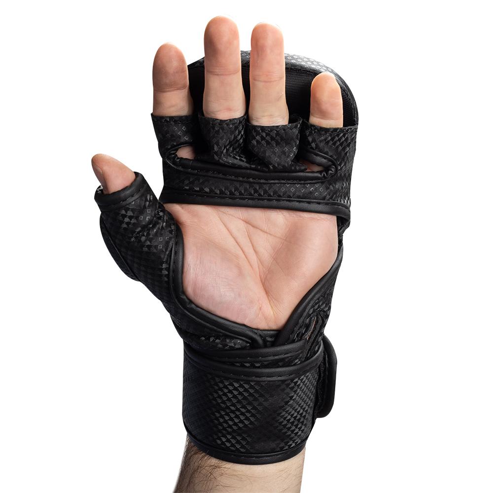 GORILLA WEAR ELY MMA Hanskat - MUSTA