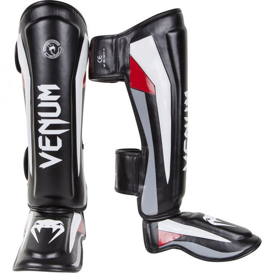 VENUM ELITE Standup Säärisuojat - Puna-Musta-Valkoinen